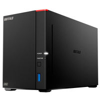 NAS（ネットワークハードディスク）16TB 2ドライブ リンクステーション HDD LS720D1602 1台 バッファロー（直送品）