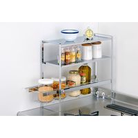 エイ・アンド・アイ スライド引出しコンロサイドラック　a25083 1個（直送品）