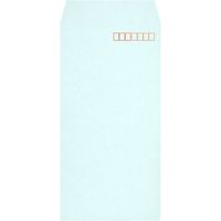 キングコーポレーション 長形3号 80g 森林認証Ｈｉソフトカラー ブルー 191112 1箱(1000枚入)（直送品）