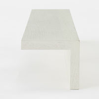 無印良品 壁に付けられる家具棚 オーク材突板 ライトグレー88cm 良品計画