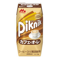 森永乳業 ピクニック カフェオレ 200ml 1箱（24本入） 紙パック 飲料 ドリンク 常温保存