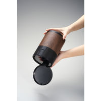 APIX アピックス LED蚊取り捕虫器 AIC-40M-BK 木目調デザイン 高速捕獲＆静音 1台