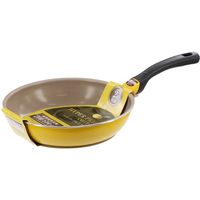 ベストコ フライパン 26cm イエロー ハイパープレミアムコート 2年保証 IH対応 ND-8112 4975970249710 1個（直送品）