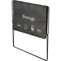 ベストコ 荷物置き 折りたたみ 幅47×奥行28×高さ37cm グレー M 手荷物収納 4975970250198 1個