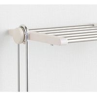 ベストコ ステンレス スタンドキッチンラック 2段 伸縮棚 ワームグレー NY-1004 4975970253663 1個