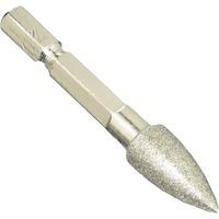 柳瀬 六角軸ダイヤヤスリ#100 円筒先丸型 075339 1個