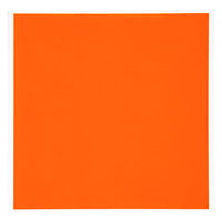 菅公工業 タックカラーシール いろがみ 単色 橙 15cm 20枚入 ミ667