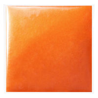 菅公工業 タックカラーシール ホイルメタル 単色 橙 15cm 20枚入 ミ659