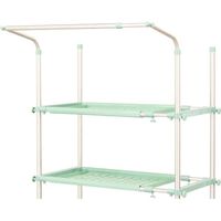 田窪工業所 ステンレス 洗濯機ラック ハンガー掛け付き WR-40G 4904780228196 1個（直送品）