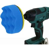 コンヨ ポリッシャー5点セット 6.35mm六角軸 φ125mm PS125-S5 1個