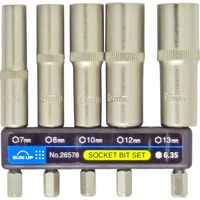 コンヨ 六角軸ソケットセット 5PC 26578 1個（直送品）