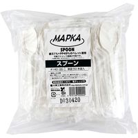 大黒工業 MAPKA スプーン #140 (白) 単袋 3770411 1パック(50本)