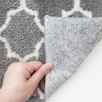 オカトー トイレマット 60×60cm モロッカン グレー 4905016013159 1個