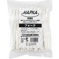 大黒工業 MAPKA フォーク #140 (白) バラ(1ケース) 3770412 1ケース(4000本)（直送品）