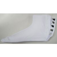 ガクヤ ライティ足袋 白 ストレッチ 5枚コハゼ 5L(27.5~28cm) 1404233007 1足（直送品）