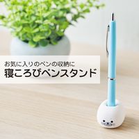 リヒトラブ 寝ころびペンスタンド ミケネコ A7806-7 1個