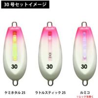 ルミカ A20282 光略カスタムシンカー30 シルバーゼブラ 1個（直送品）