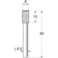 日本精密機械工作 電着ＤＩＡ砥石 D4618 1本（直送品）