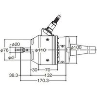 日本精密機械工作 モータユニット　Ｈ４スピンドル HSM2550 1台（直送品）