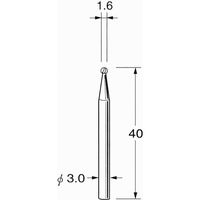 日本精密機械工作 超硬カッター K3011 1本（直送品）
