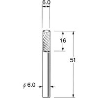 日本精密機械工作 超硬カッター K6112 1本（直送品）