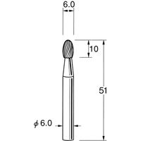 日本精密機械工作 超硬カッター K6511 1本（直送品）