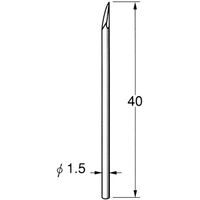 日本精密機械工作 超硬ナイフ Q6202 1本（直送品）