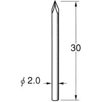 日本精密機械工作 超硬ナイフ Q6213 1本（直送品）