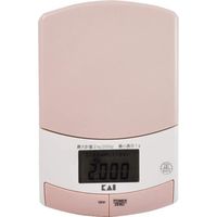 貝印 KHS 薄型デジタル計量器(2kg用ピンク) #000DL6337 1台（直送品）