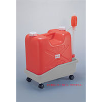 台和 灯油缶トレーDX(キャスター付き) グレー(ポンブ受レッド) TTD-1 1個