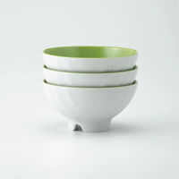 台和 あゆみ茶碗(身) コヒキ内黒 YH-200-KHBK 1セット(10個)