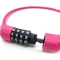 サギサカ カラーロックDIAL ダイヤルロック ピンク 43948 1個（直送品）