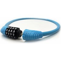 サギサカ コンパクトダイヤルロック ブルー 44039 1個