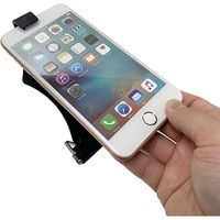 サギサカ 秒速着脱スマホルダー ブラック 74885 1個