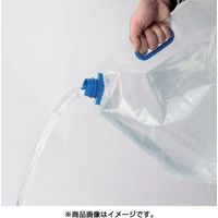 カクセー 非常事隊 折りたたみ水タンク 10L HJT-05 1セット(10個入)
