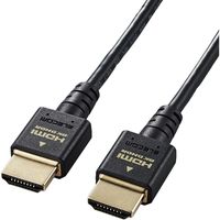 HDMI ケーブル HDMI2.1 ウルトラハイスピード スリム 8K4K対応 2m ブラック DH-HD21ES20BK エレコム 1個