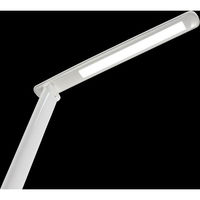 オーム電機 LEDデスクライト ホワイト ODS-LKL6-W（わけあり品）