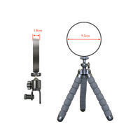 自撮りライト 4インチLEDリングライト USB接続/3色光/10段階調光/VV-LED-4 1個 Vodaview