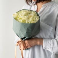 アデリー バラ花束　ホワイト　18本 RH-W18 1箱（直送品）