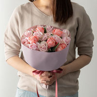 アデリー ホシファーム　バラブーケピンク8本&ホテルオークラ　ケーキ&ブラウニー6個 HOCB-6N+RB-P8 1箱（直送品）