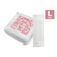 アステップ 長期保存　不織布オシボリ テフキーO3（Lサイズ） バイオマスマーク認定 4000枚/カートン（直送品）