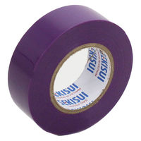 積水マテリアルソリューションズ エスロンテープ No.360 紫 幅19mm×長さ10m V360E1N 5巻