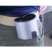 坂謙 充電式扇風機　腰ベルトファン 6300008222 1個（直送品）