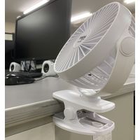 坂謙 クリップ式　USB充電扇風機 KNL-2855 1台（直送品）