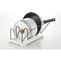 リッチェル トトノ 引き出し用 鍋フライパンスタンドN レギュラー 111745 3個（直送品）