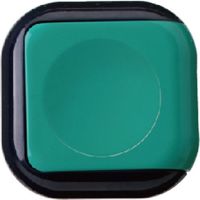 サンビー 朱肉 シュイングべべ 25号 スライドケース エメラルドグリーン SG-B05 1セット(1個×3)