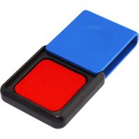 サンビー 朱肉 シュイングべべ 40号 スライドケース ラベンダーブルー SG-BK04 1セット(2個)