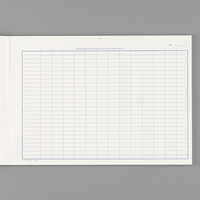 コクヨ 集計用紙 A4横 縦罫14列 横罫27行 50枚 シヨ-26 1冊