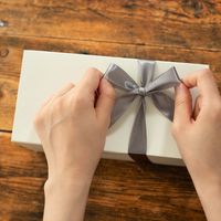 ヘッズ サテンリボンWARMGRAY19mm 1960R 1セット(5巻)