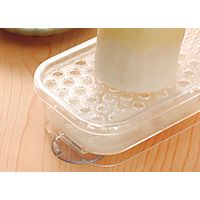 イノマタ化学 #1104 吸盤付おろし器 クリアー 1個（直送品）